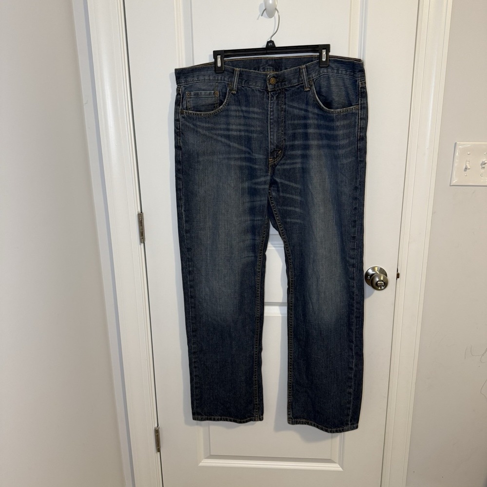 Levi's 559 Relaxed Straight Fit Blue Denim Jeans Men's Size 40x32